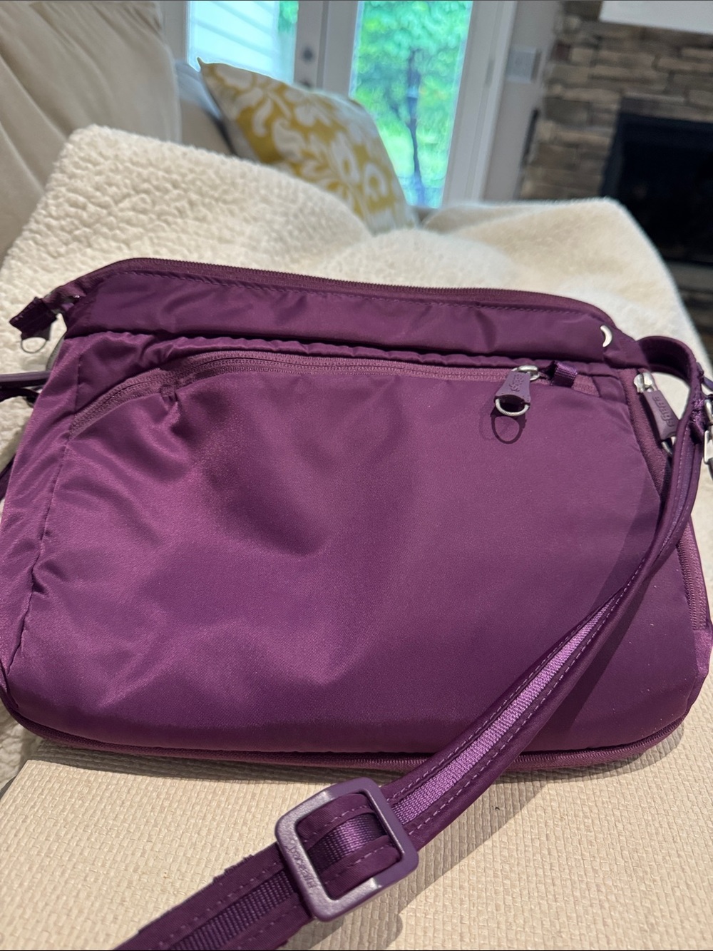 Ebags travel crossbody rfid purse bag